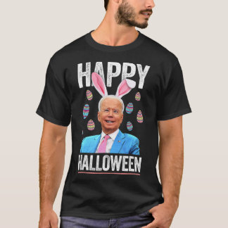 Camiseta Feliz Dia Das Bruxas Diversão De Dólares De Coelhi