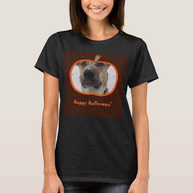 Camiseta Feliz Dia das Bruxas! Faça você ter 2 (Frente)