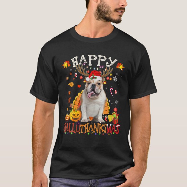 Camiseta Feliz Dia das Bruxas Feliz Dia das Bruxas (Frente)