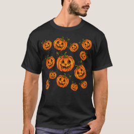Camiseta Feliz Dia das Bruxas | jack-o-lanterna | abóbora