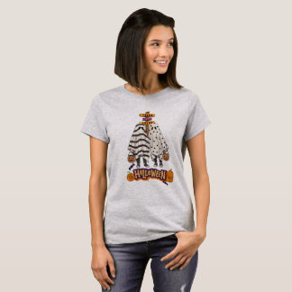Camiseta Feliz Dia das Bruxas Projeto de Casa Assombrada co