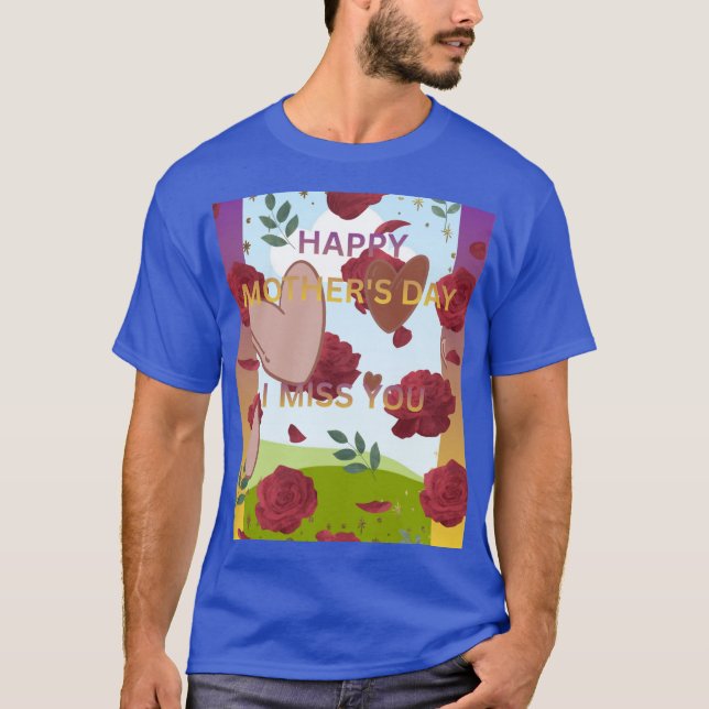 CAMISETA FELIZ DIA DAS MÃES (Frente)