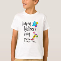 Feliz Dia das Mães. Mãe, eu te amo.