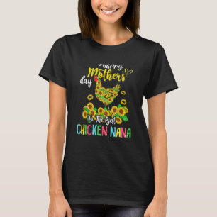 Camiseta Feliz Dia das Mães para os melhores girassóis de N