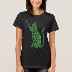 Camiseta Feliz Dia das Trapaças do Gato St Gato Leprechaun