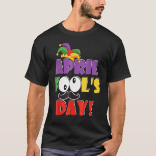 Camiseta Feliz dia de abril tolo Piada do dia de abril