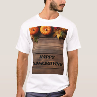 CAMISETA FELIZ DIA DE AÇÃO DE GRAÇAS