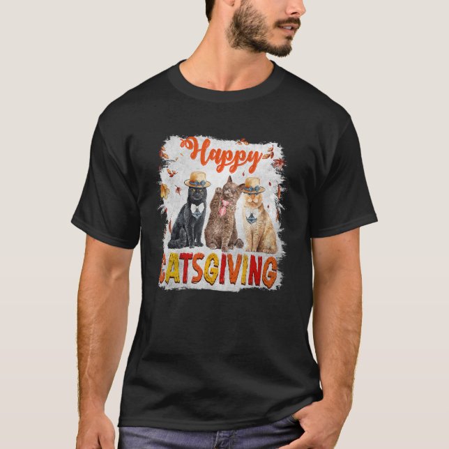 Camiseta Feliz Dia de Ação de Graças (Frente)