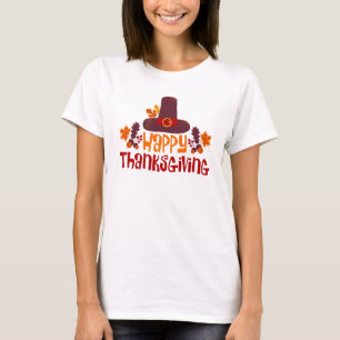 Camiseta Feliz Dia de Ação de Graças