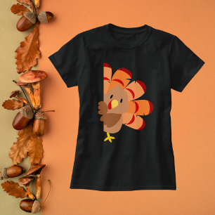Camiseta Feliz Dia de Ação de Graças à Turquia