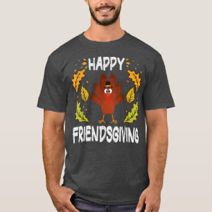 Camiseta Feliz Dia de Ação de Graças à Turquia Design Aut