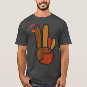 Camiseta Feliz Dia de Ação de Graças da Turquia Retro Vinta