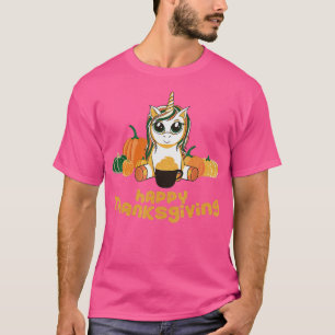 Camiseta Feliz Dia de Ação de Graças de Bombaim Bonita