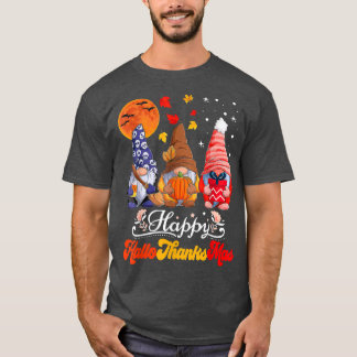 Camiseta Feliz Dia de Ação de Graças dos Gnomos de Hallotha