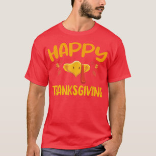 Camiseta Feliz Dia de Ação de Graças Figurino da Família Tu