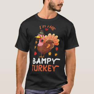 Camiseta Feliz Dia de Ação de Graças Para Mim Eu sou o Camp
