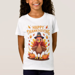 Camiseta Feliz Dia de Ação de Graças Peru Engraçado Present