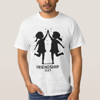 Camiseta Feliz dia de amizade