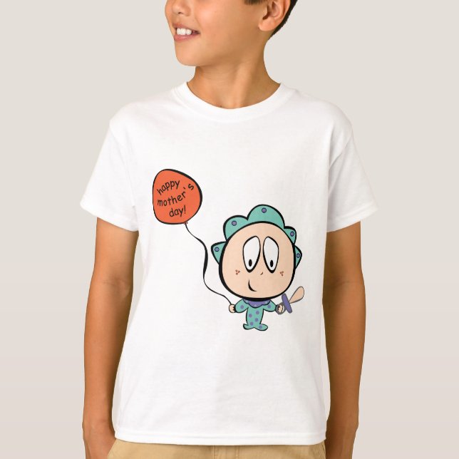 Camiseta Feliz Dia de as mães (Frente)
