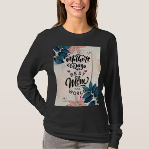 Camiseta Feliz Dia de as mães 2022, Fécula Bela Para As Mul