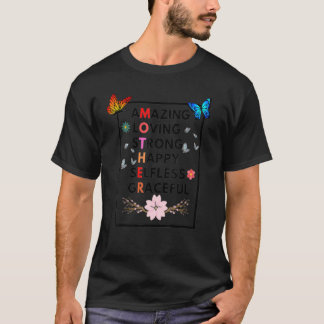 Camiseta Feliz Dia de as mães 2022 Para Mulheres Mãe Avó