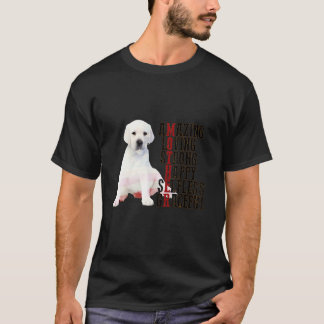 Camiseta Feliz Dia de as mães Branco Labrador Cachorro Mãe 
