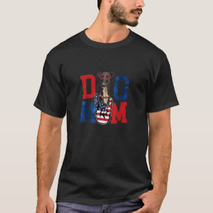 Camiseta Feliz Dia de as mães Cachorro Mãe Cachorro Mãe Mãe