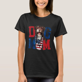 Camiseta Feliz Dia de as mães Cachorro Mãe Cachorro Mãe Mãe