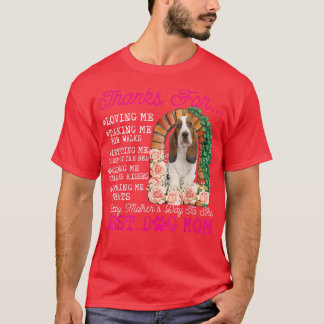 Camiseta Feliz Dia de as mães Engraçado Melhor Cachorro Mãe