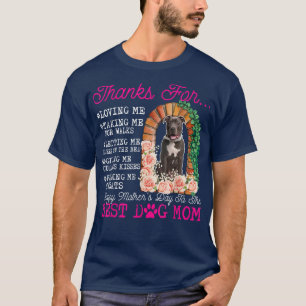 Camiseta Feliz Dia de as mães Feliz Melhor Cachorro Mãe Bon