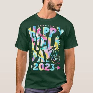 Camiseta Feliz Dia de Campo Tie Dye Cute Dinosaur, Viagem n