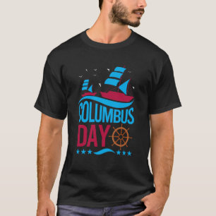 Camiseta Feliz Dia de Colombo – Ousada, Patriótica