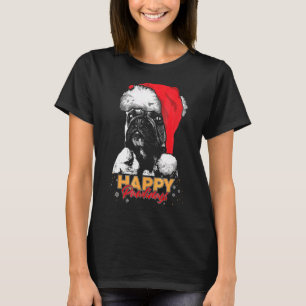 Camiseta Feliz Dia de Natal em Francês Gif