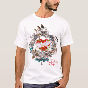 Camiseta Feliz dia de os namorados
