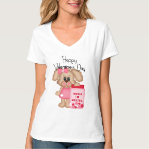 Camiseta Feliz dia de os namorados 2 de Cachorro L