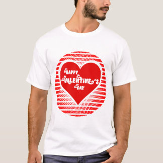 Camiseta Feliz dia de os namorados de amor de T-Shirt 2025