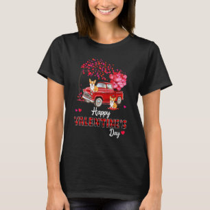 Camiseta Feliz dia de os namorados de Caminhão Vermelho Cac