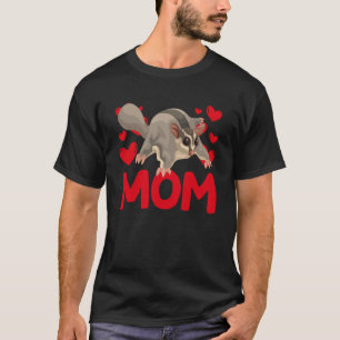 Camiseta Feliz dia de os namorados Glider-Mãe Dia de as mãe