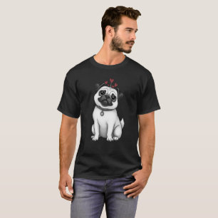 Camiseta Feliz dia de os namorados! T-shirt com vômito
