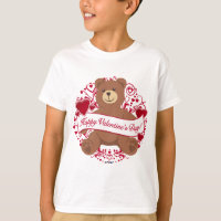 Feliz dia de os namorados! Urso de Pelúcia