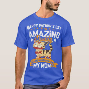 Camiseta Feliz Dia de os pais do meu Pai Gato