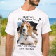Camiseta Feliz Dia de os pais Eu Te Amo Pai De Cachorro Fot (Criador carregado)