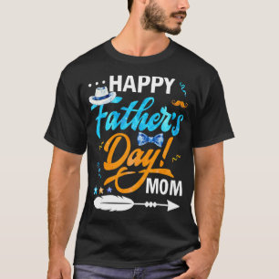 Camiseta Feliz Dia de os pais Para O Melhor Solteiro Mãe