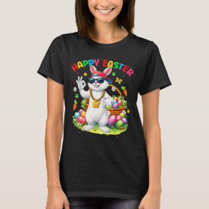 Camiseta Feliz Dia de Páscoa 67 Coelho Six Seven Meme Pásco