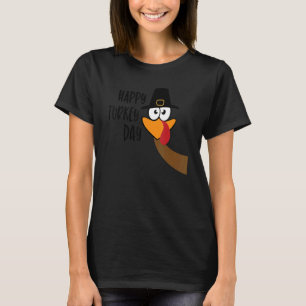 Camiseta feliz dia de peregrino tarado peregrino turquia aç