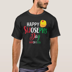Camiseta Feliz Dia de São José Jesus Católico Cristão Marc