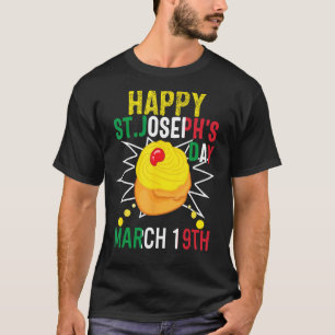 Camiseta Feliz Dia de São José Jesus Católico Cristão Marc
