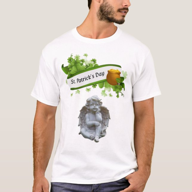 Camiseta Feliz Dia de São Patrício (Frente)