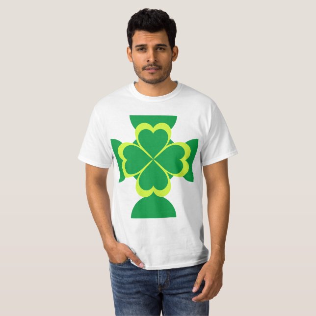 Camiseta Feliz Dia de São Patrício! (Frente Completa)
