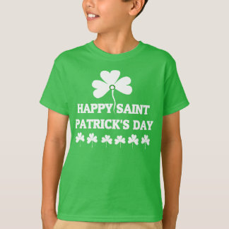 Camiseta "Feliz Dia de São Patrício"